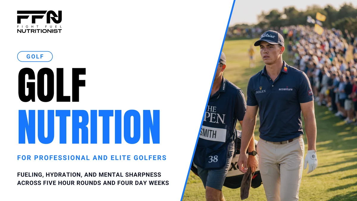 Sports Nutrition for Professional Golfers: Strategies for Elite Tournament Performance