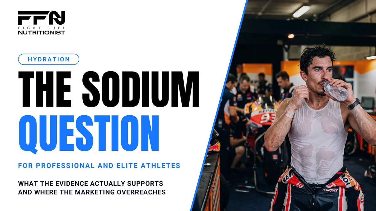 Can Sodium Improve Performance in Professional Athletes?